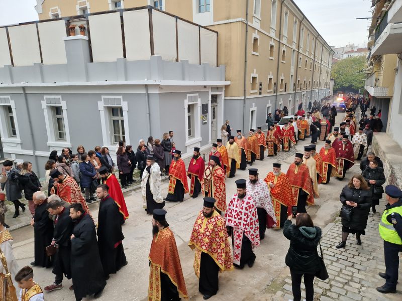 Η εορτή της Αγίας Βαρβάρας στη Δράμα